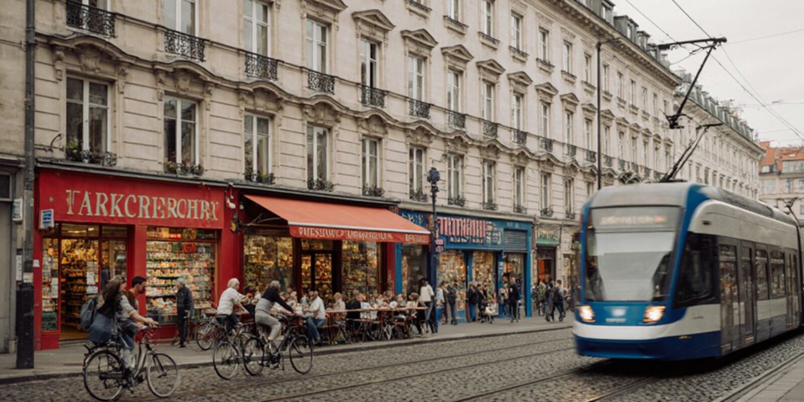 Berliner Stadtviertel vereinfacht