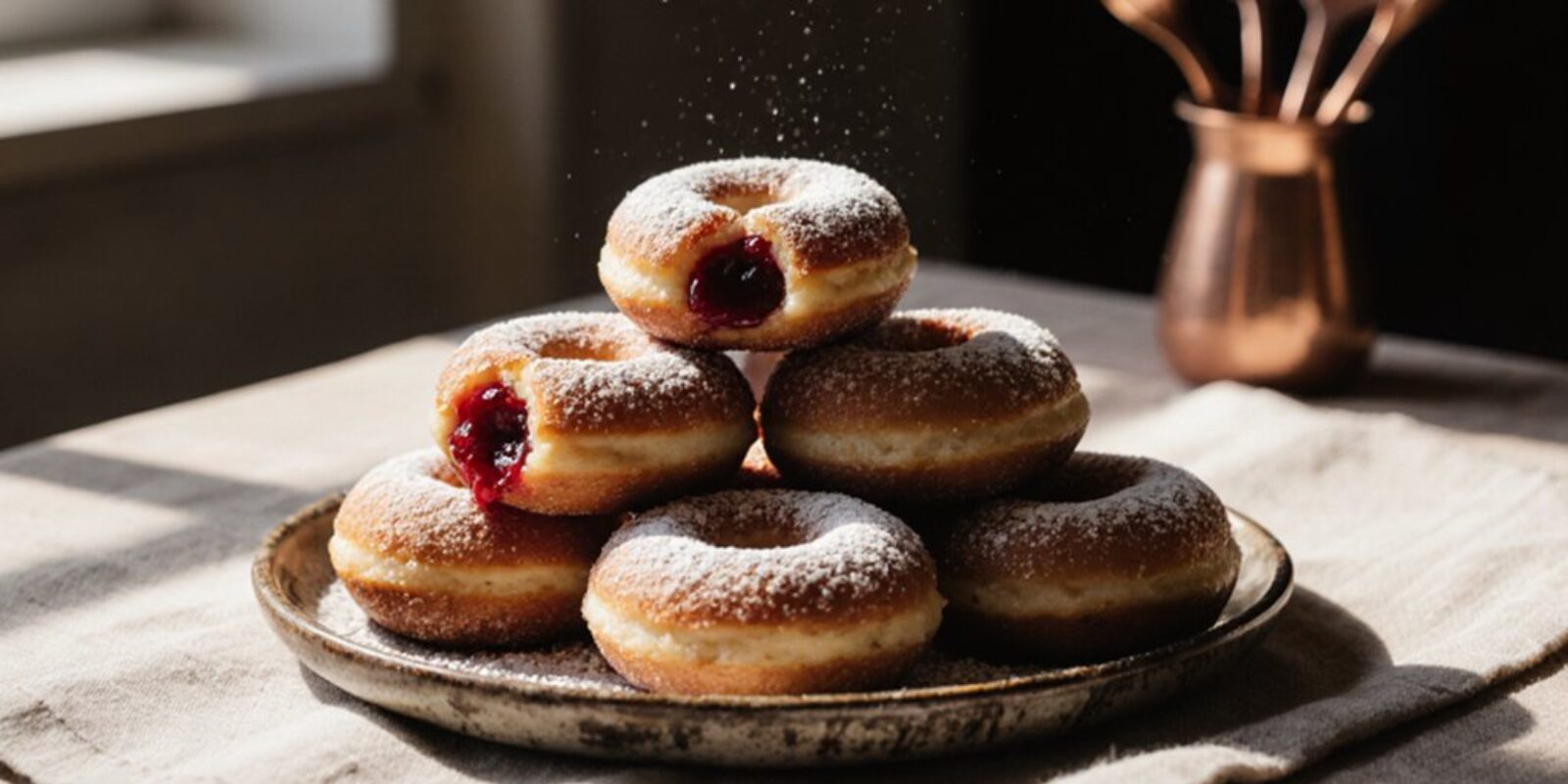 Berliner Pfannkuchen im Berliner Stil