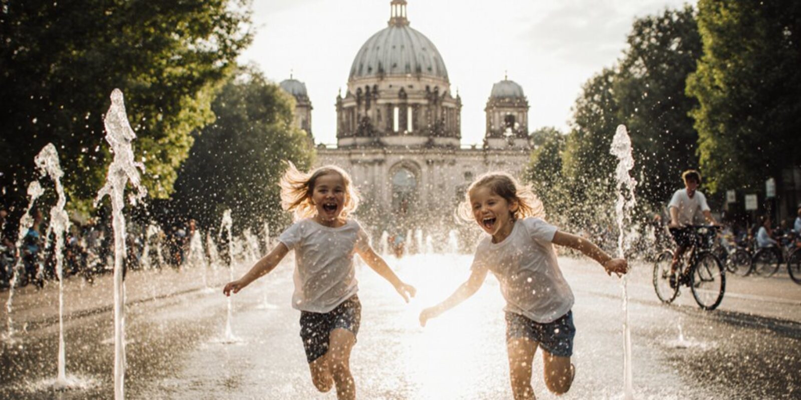 Berlin im Sommer mit Kindern