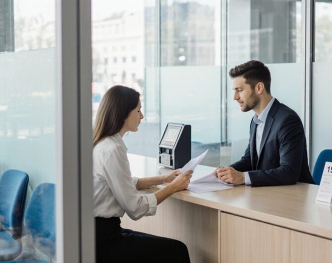 Termin im Berliner Büro